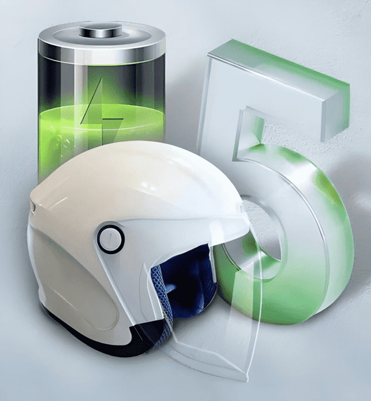 🏍️ AI Slimme Bluetooth Motorhelm – Innovatie & Veiligheid.