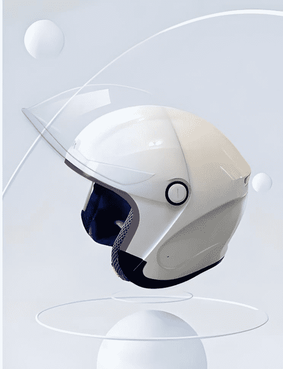 🏍️ AI Slimme Bluetooth Motorhelm – Innovatie & Veiligheid.