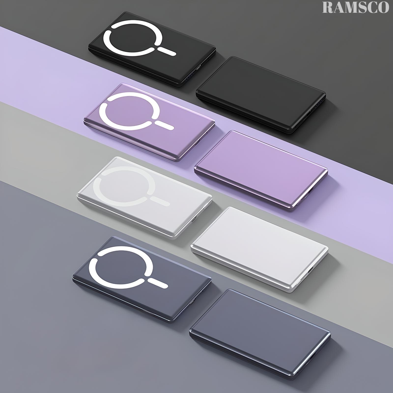 Magnetische powerbank pasje 2025 draagbare..