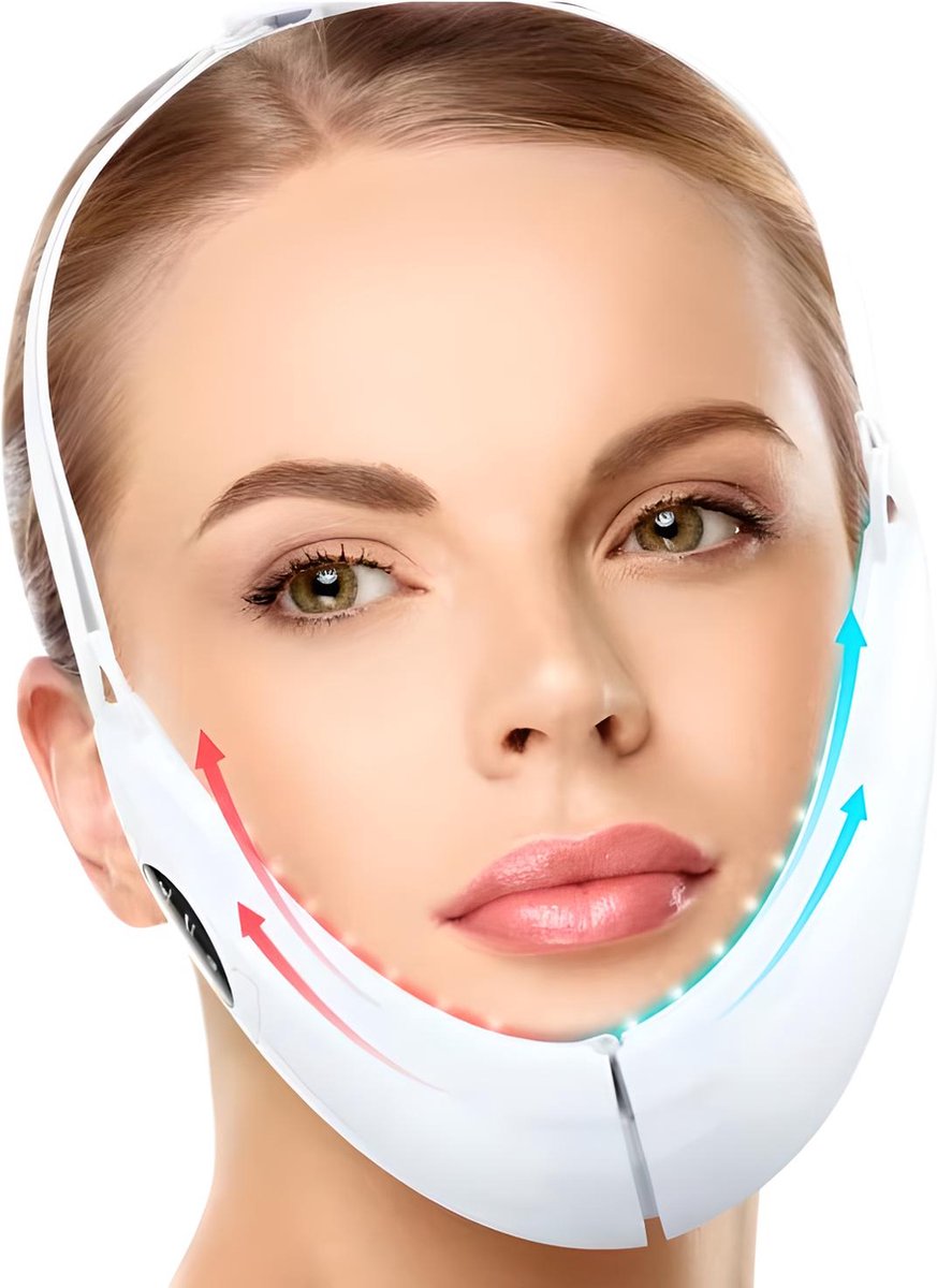 Kaaklijn Trainer Premium– Onderkin afslankband - Jawline trainer - Huidverjongingsapparaat – Facelift – Gezichtsmassage – Huidverzorging.