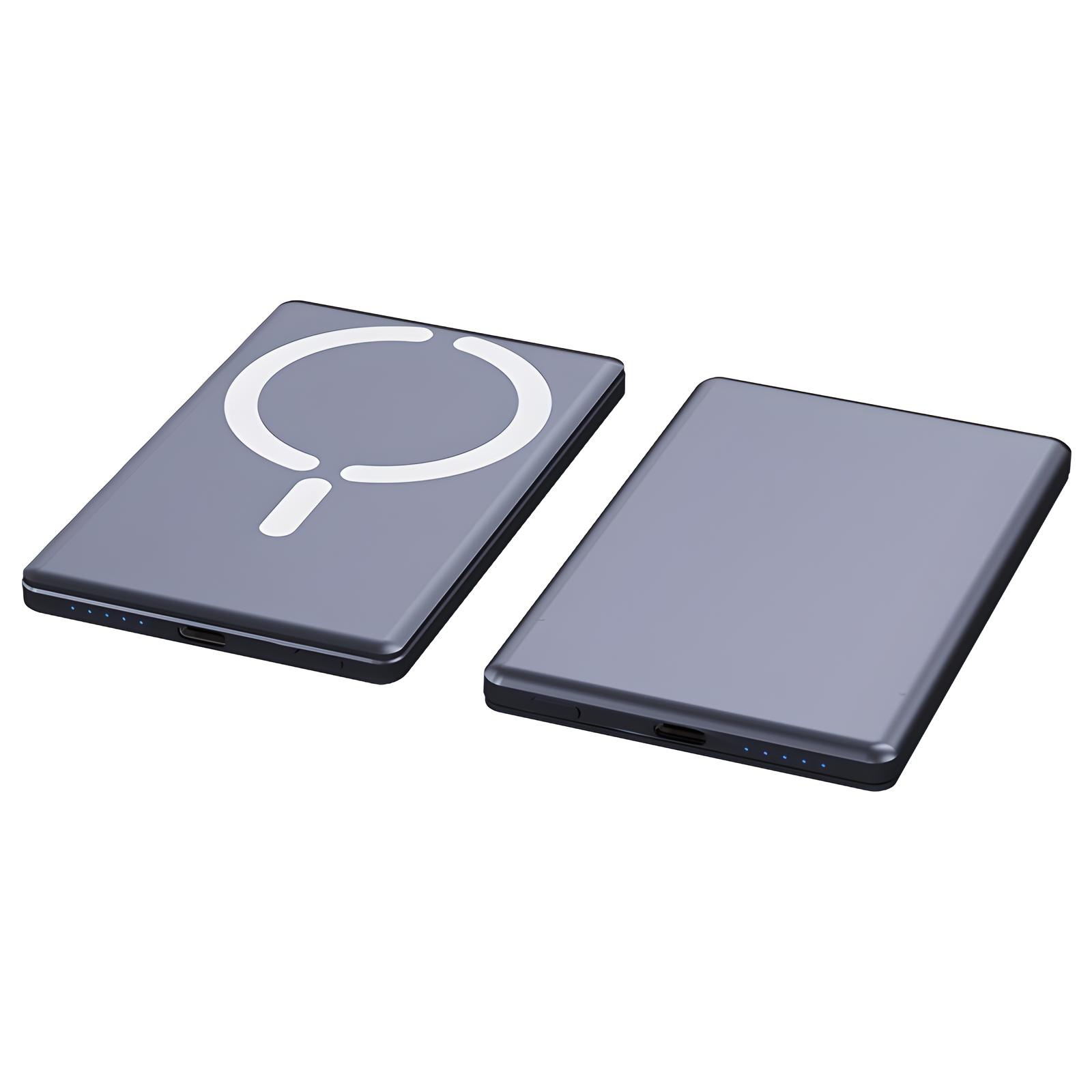 Magnetische powerbank pasje 2025 draagbare..